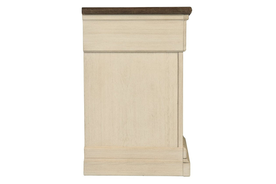 Bolanburg Two-tone Nightstand - Lara Furniture