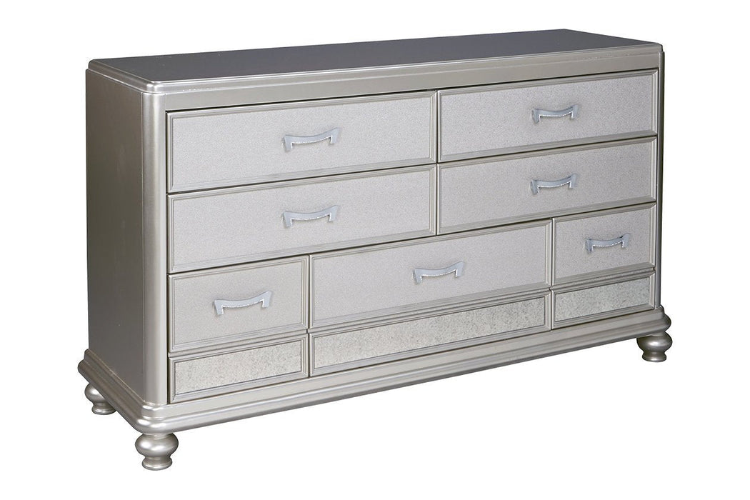 Coralayne Silver Dresser - Lara Furniture