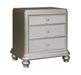 Coralayne Gray Upholstered Panel Bedroom Set - Lara Furniture