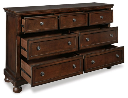 Porter Rustic Brown Dresser