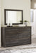 Vay Bay Charcoal Bookcase Bedroom Set - Lara Furniture