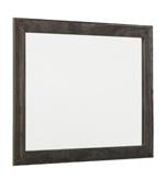 Vay Bay Charcoal Bedroom Mirror - Lara Furniture