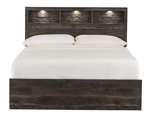 Vay Bay Charcoal Queen Panel Bed - Lara Furniture