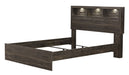 Vay Bay Charcoal Queen Panel Bed - Lara Furniture