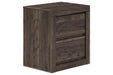 Vay Bay Charcoal Nightstand - Lara Furniture