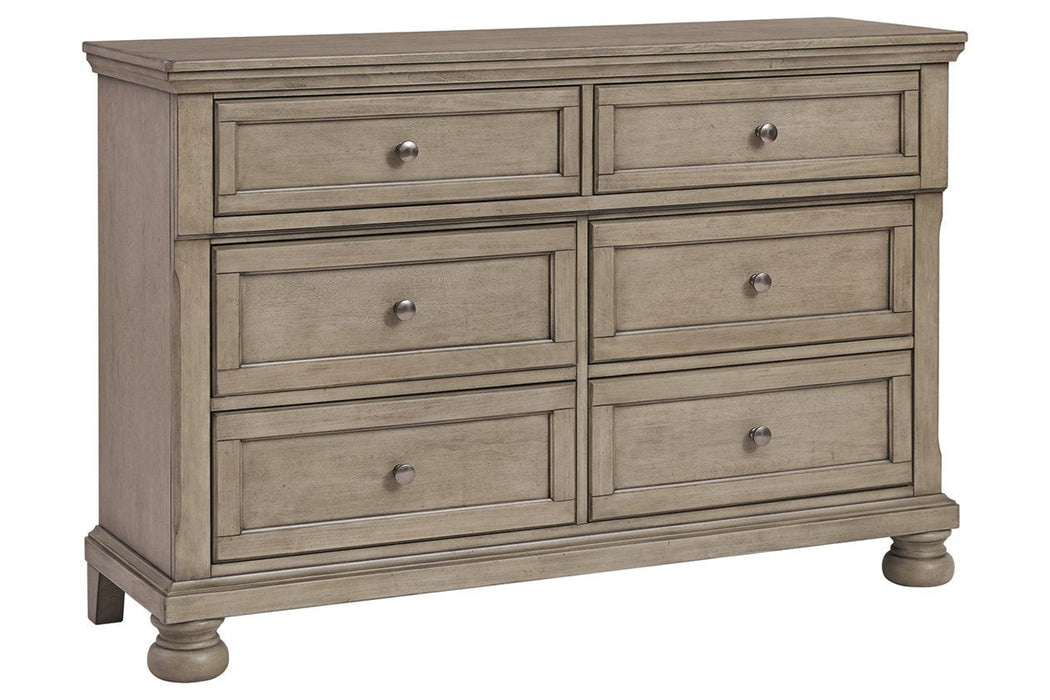 Lettner Light Gray Youth Dresser - Lara Furniture