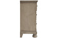 Lettner Light Gray Youth Dresser - Lara Furniture