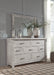 Brashland White Bench Panel Bedroom Set - Lara Furniture