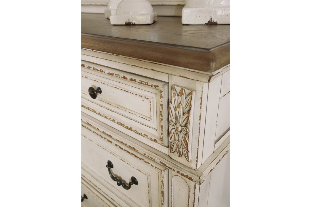 Realyn Two-tone Dresser - Lara Furniture