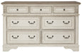 Realyn Chipped White Panel Bedroom Set - Lara Furniture