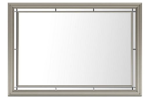 Chevanna Platinum Bedroom Mirror - Lara Furniture