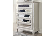 Lindenfield Silver Chest of Drawers - Lara Furniture