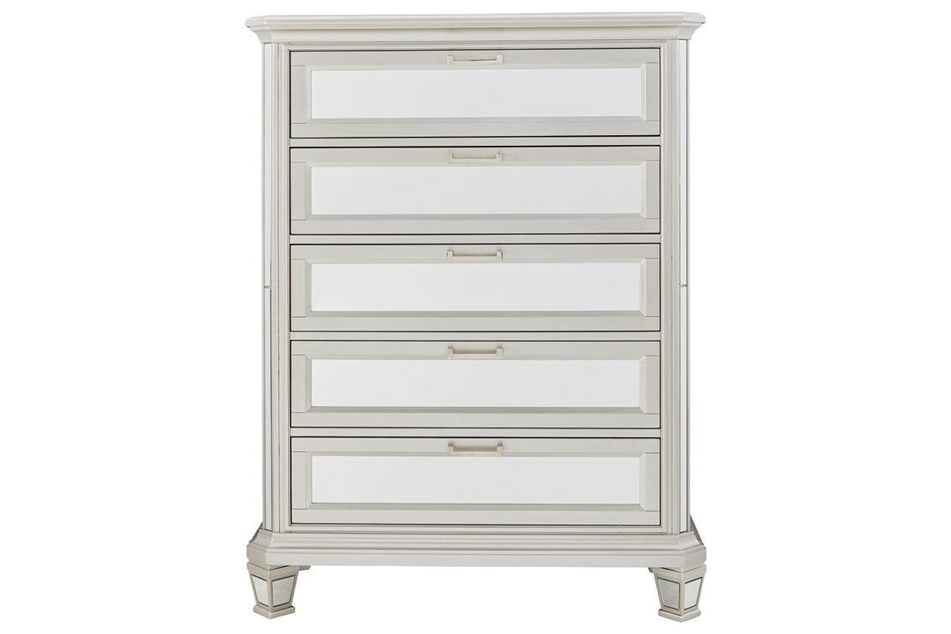 Lindenfield Silver Chest of Drawers - Lara Furniture