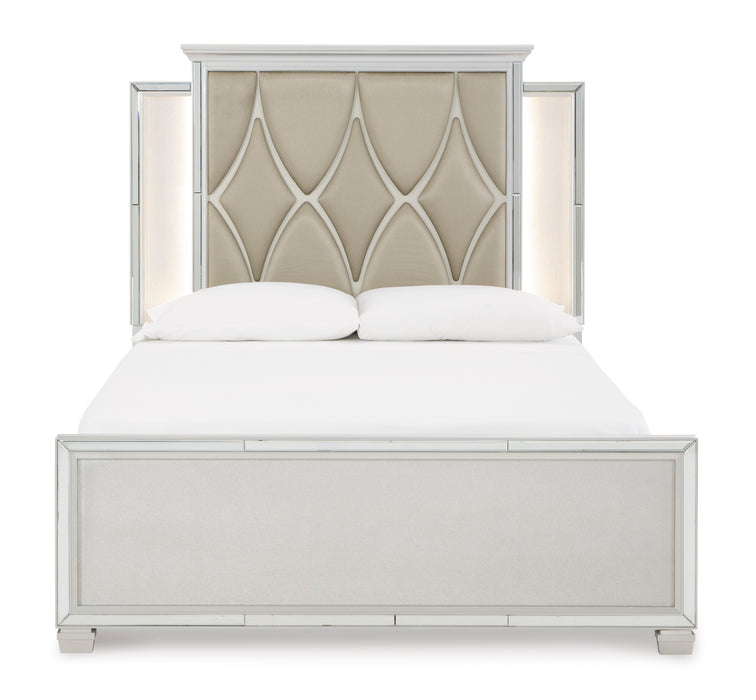 Lindenfield Queen Upholstered Panel Bed