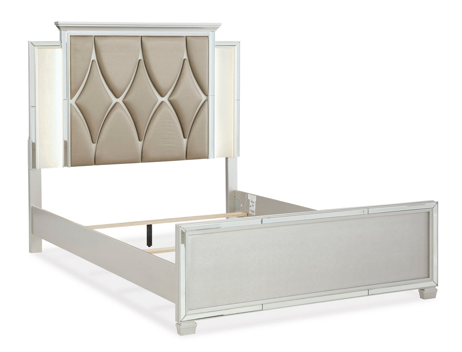 Lindenfield Queen Upholstered Panel Bed