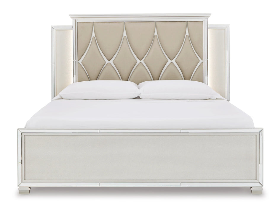 Lindenfield Queen Upholstered Panel Bed