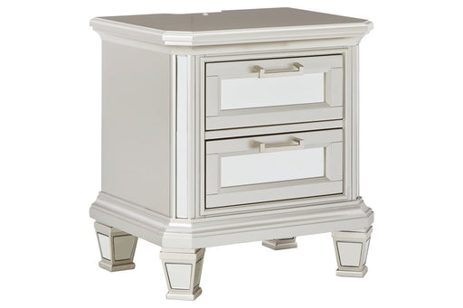 Lindenfield Silver Nightstand - Lara Furniture