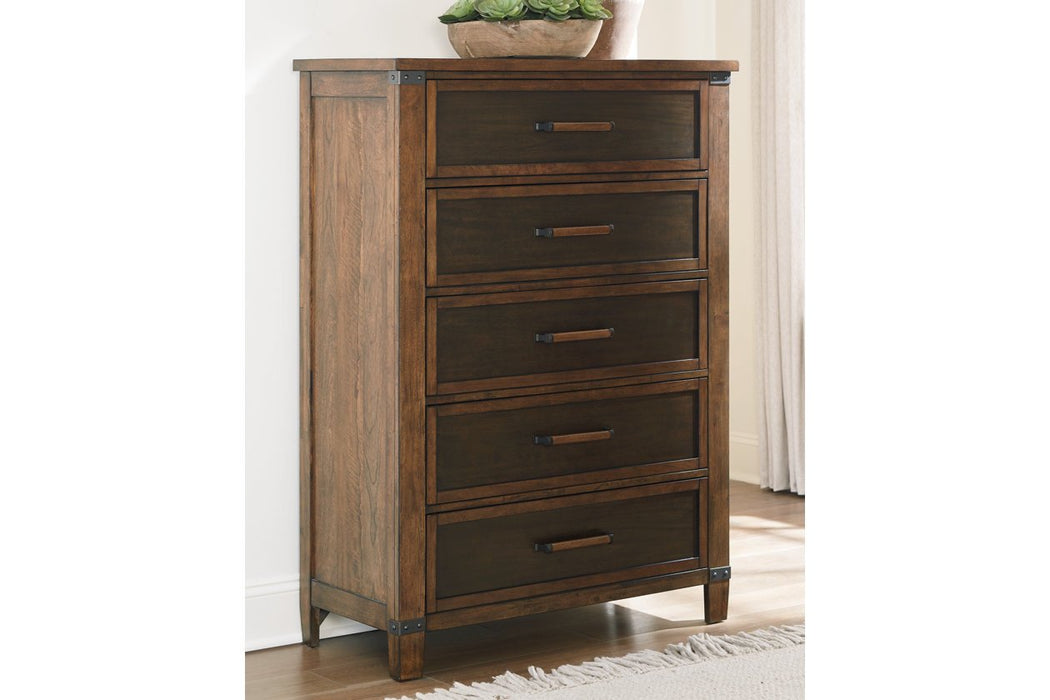 Wyattfield Two-tone Chest of Drawers - Lara Furniture