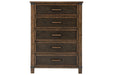 Wyattfield Two-tone Chest of Drawers - Lara Furniture