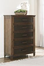 Wyattfield Two-tone Chest of Drawers - Lara Furniture