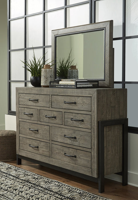 Brennagan Gray Panel Bedroom Set