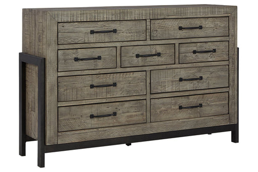 Brennagan Gray Dresser - Lara Furniture