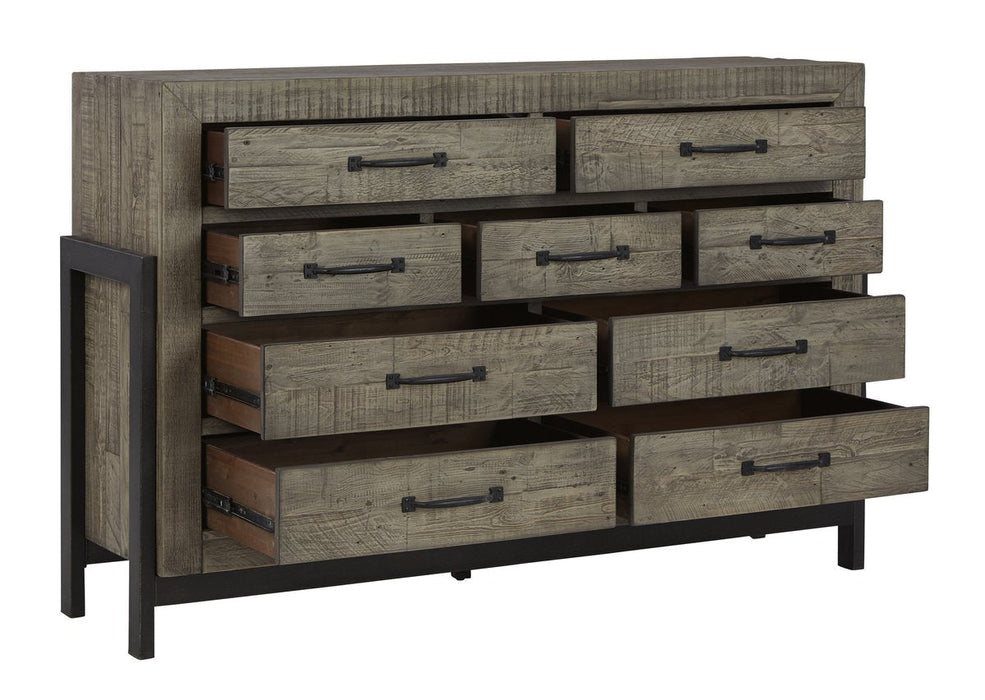 Brennagan Gray Panel Bedroom Set