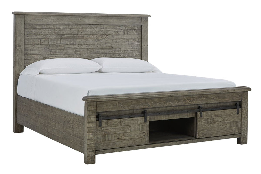 Brennagan Gray Storage Bedroom Set