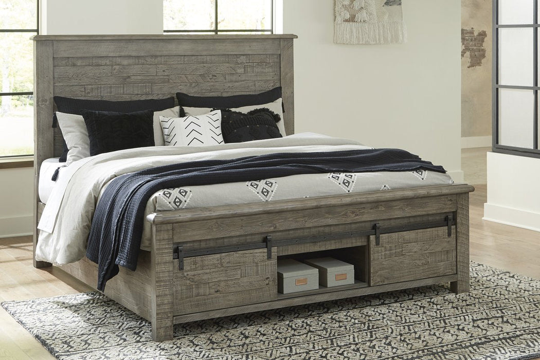 Brennagan Gray Storage Bedroom Set