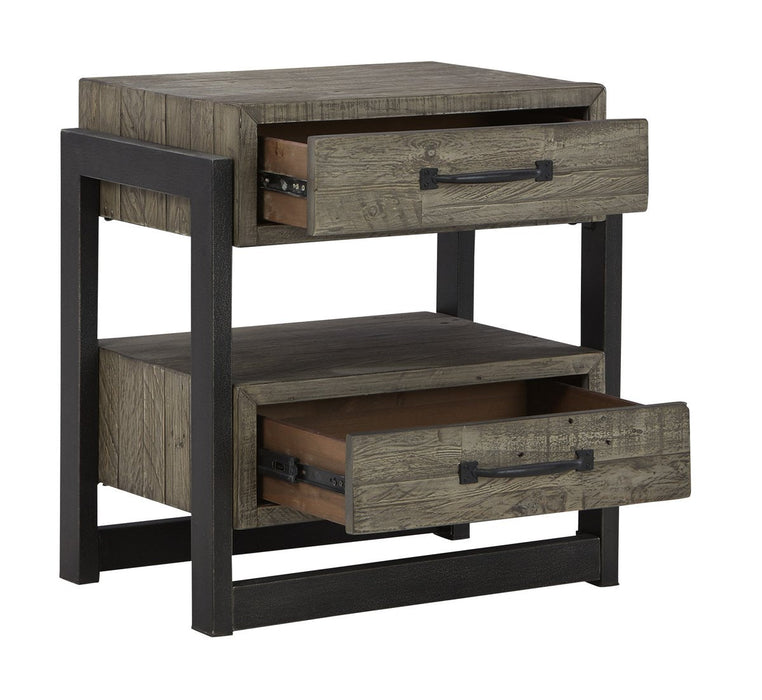 Brennagan Gray Storage Bedroom Set