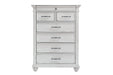 Kanwyn Whitewash Chest of Drawers - Lara Furniture