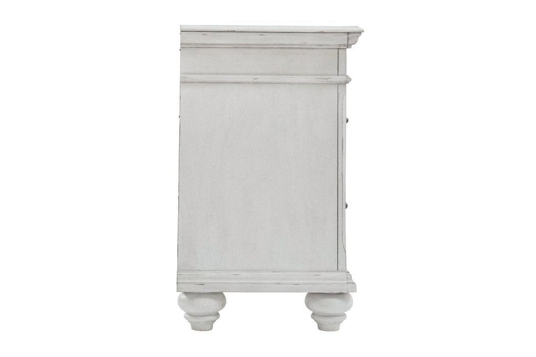 Kanwyn Whitewash Nightstand - Lara Furniture