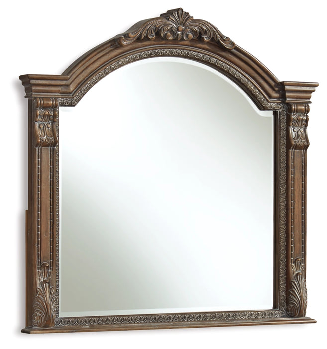 Charmond Brown Bedroom Mirror