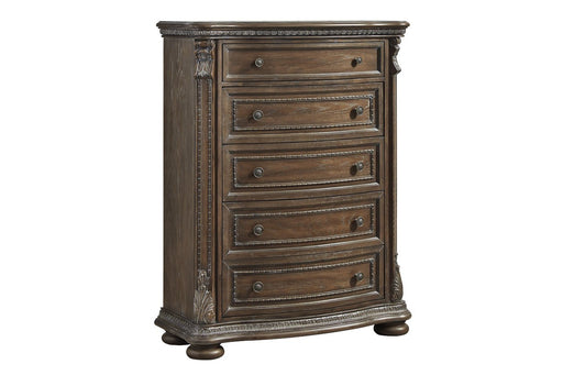 Charmond Brown Chest of Drawers - Lara Furniture