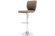 Pollzen Taupe Bar Height Bar Stool (Set of 2) - Lara Furniture