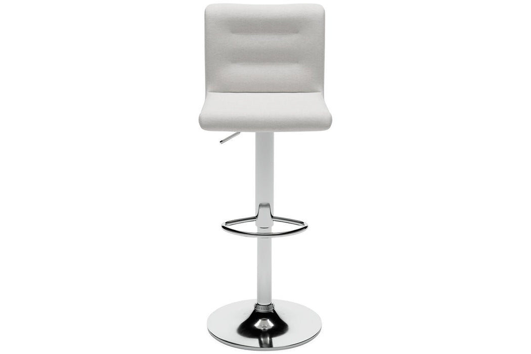 Pollzen Stone Bar Height Bar Stool (Set of 2) - Lara Furniture