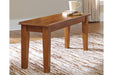 Berringer Rustic Brown Dining Bench - Lara Furniture