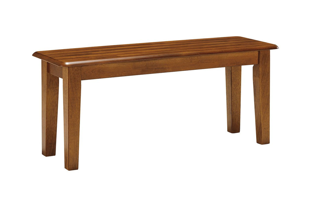 Berringer Rustic Brown Dining Bench - Lara Furniture