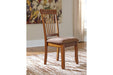 Berringer Rustic Brown Dining Chair (Set of 2) - Lara Furniture