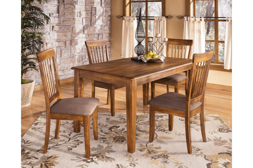 Berringer Rustic Brown Dining Chair (Set of 2) - Lara Furniture