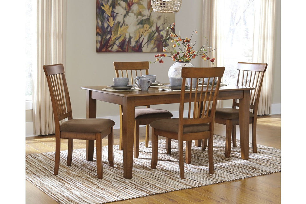 Berringer Rustic Brown Dining Table - Lara Furniture