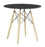 Jaspeni Black/Natural Dining Table - Lara Furniture