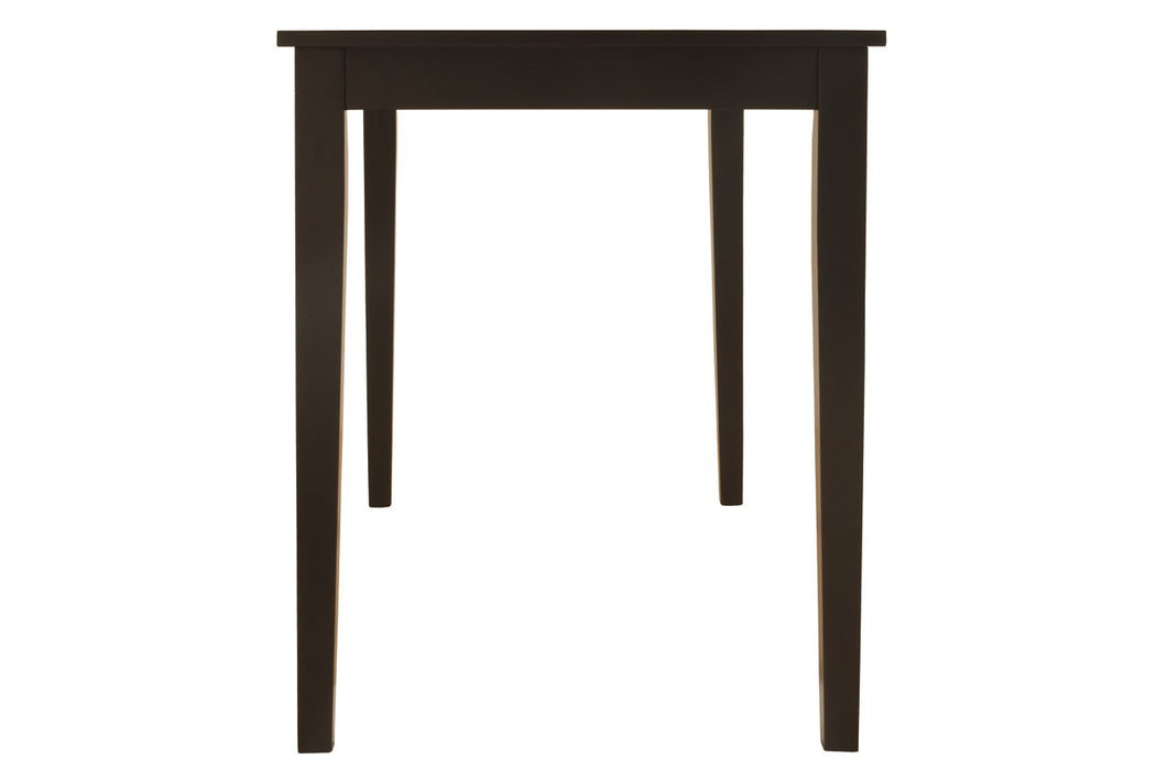 Kimonte Dark Brown Dining Table - Lara Furniture