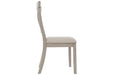 Parellen Gray Dining Chair (Set of 2) - Lara Furniture