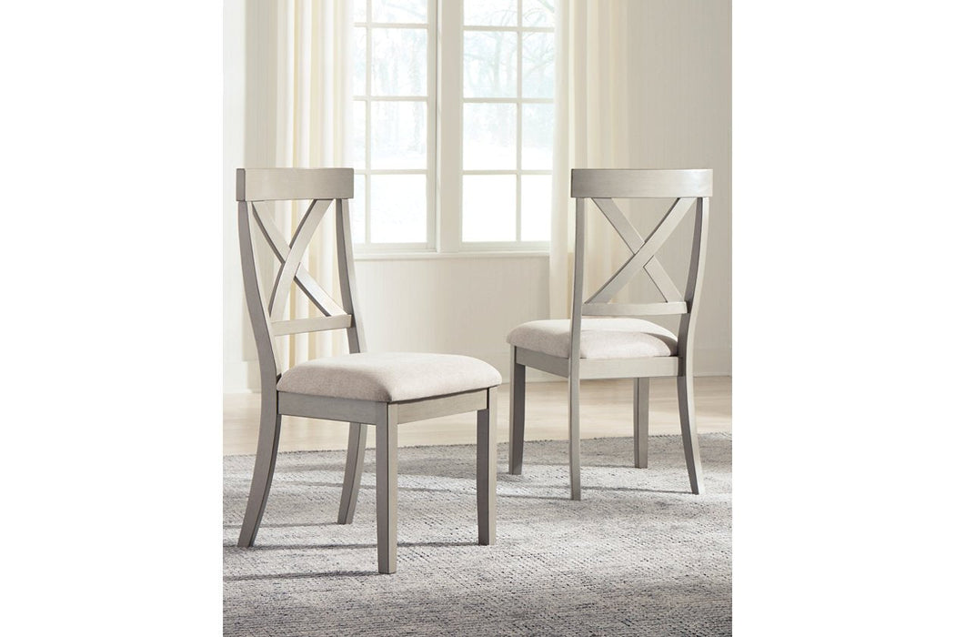 Parellen Gray Dining Chair (Set of 2) - Lara Furniture