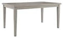 Parellen Gray Dining Table - Lara Furniture