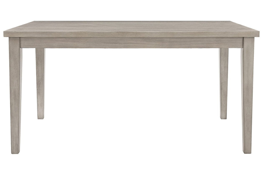 Parellen Gray Dining Table - Lara Furniture