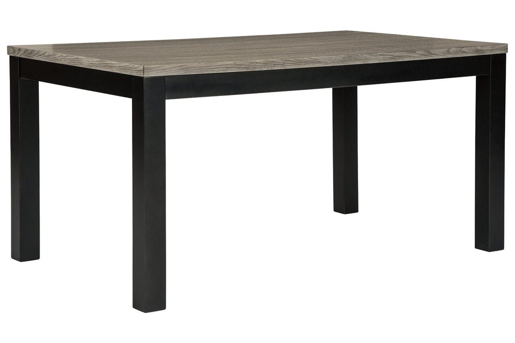 Dontally Two-tone Dining Table - Lara Furniture