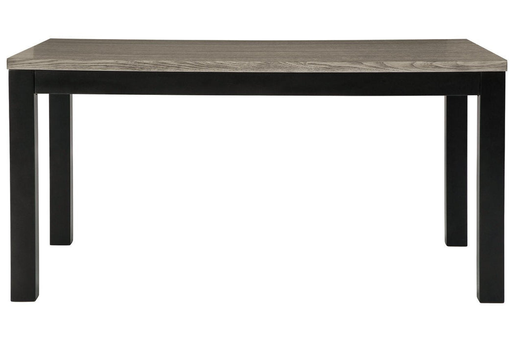 Dontally Two-tone Dining Table - Lara Furniture