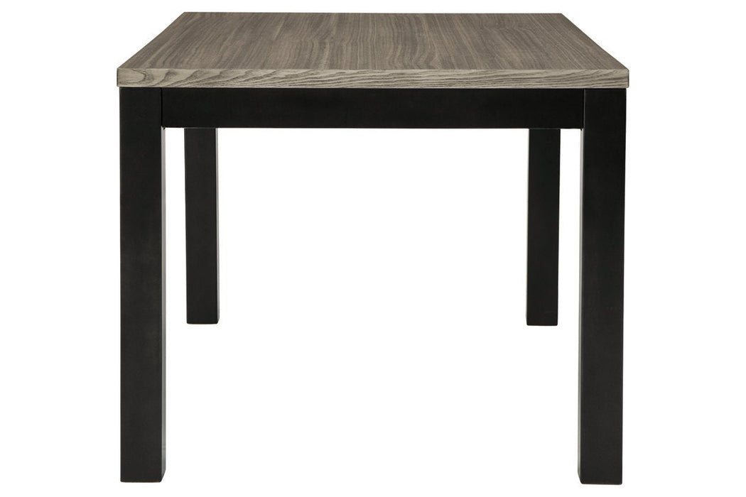 Dontally Two-tone Dining Table - Lara Furniture